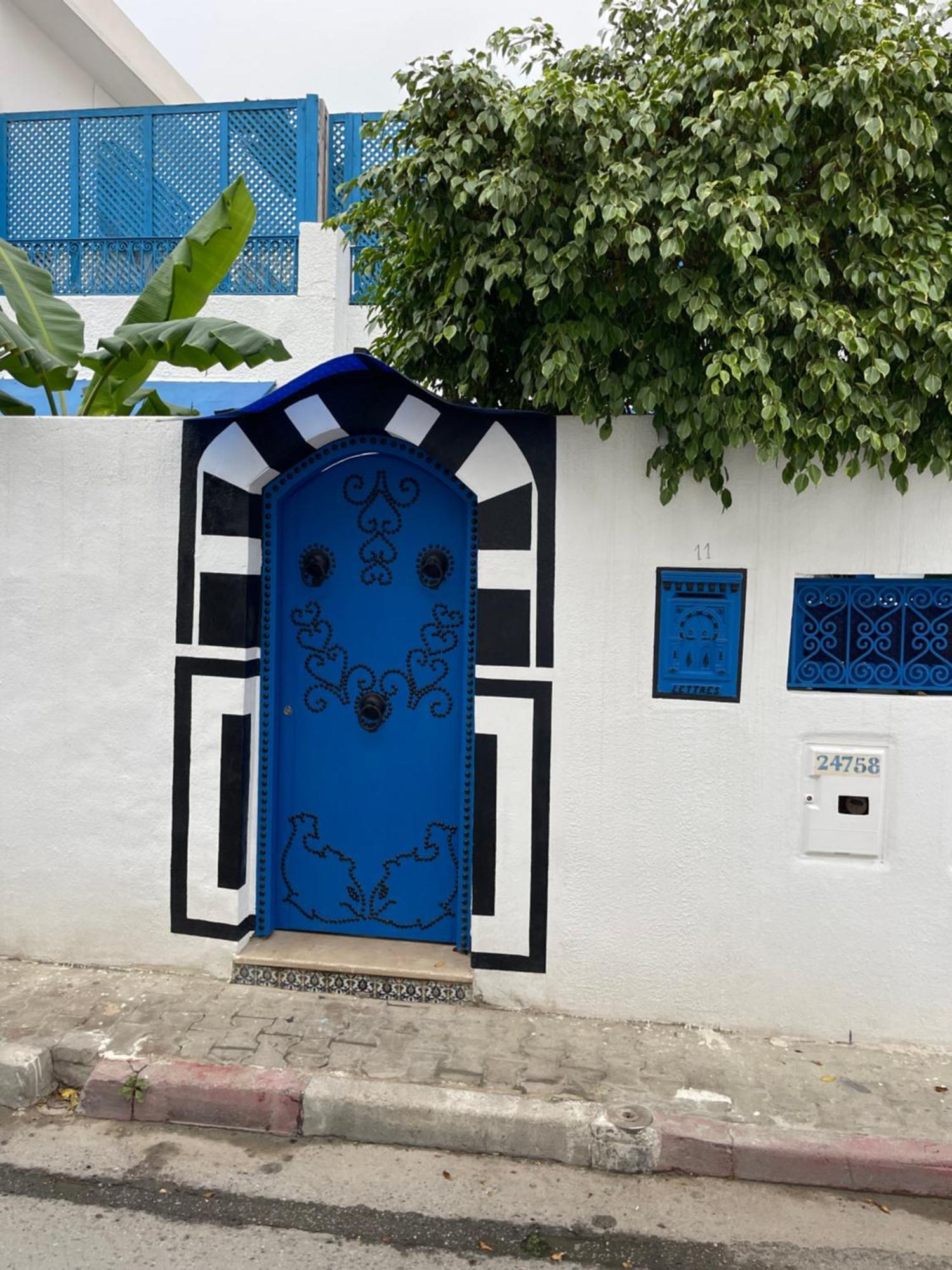 The Blue And White Perle Villa Sidi Bou Said Exterior photo