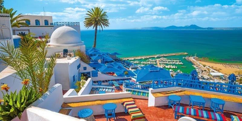 The Blue And White Perle Villa Sidi Bou Said Exterior photo