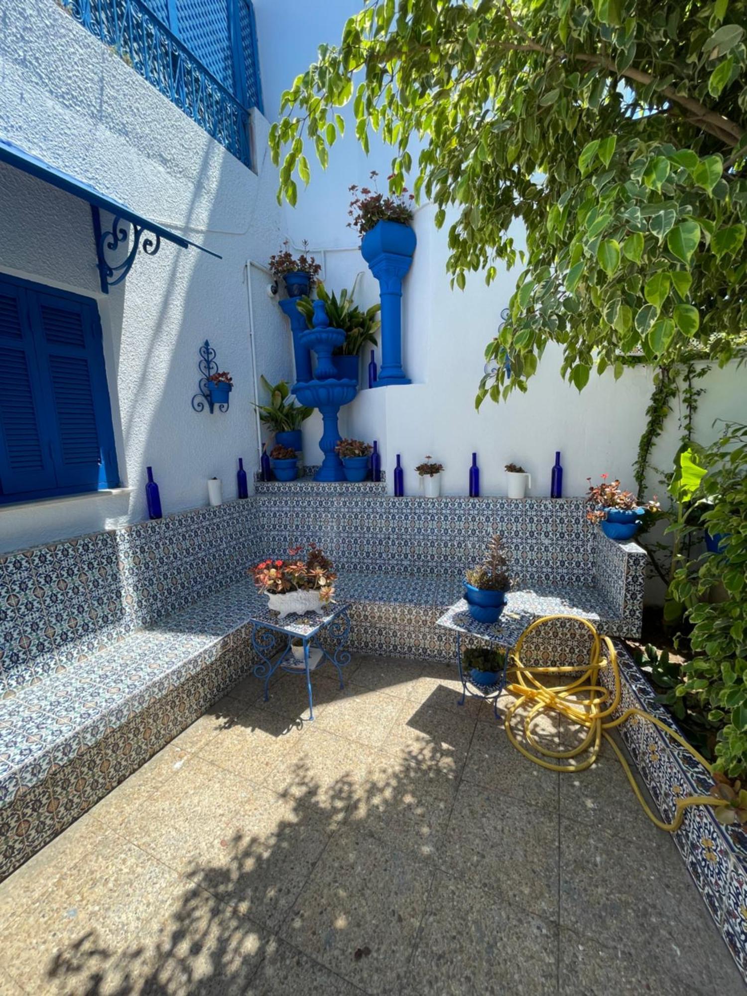 The Blue And White Perle Villa Sidi Bou Said Exterior photo